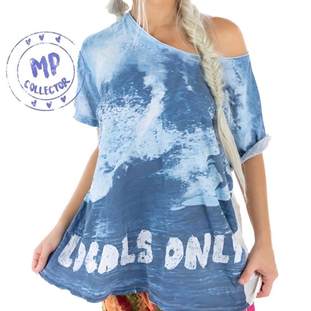 Rare NWOT Magnolia Pearl Locals Only Short Sleeve Tee
